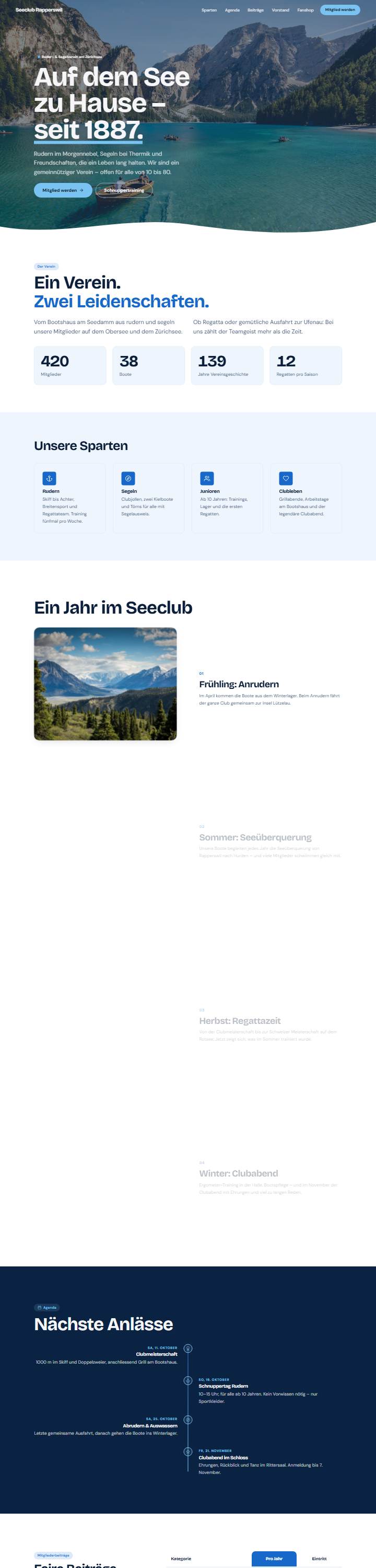 Vorschau der Vorlage Seeclub Rapperswil