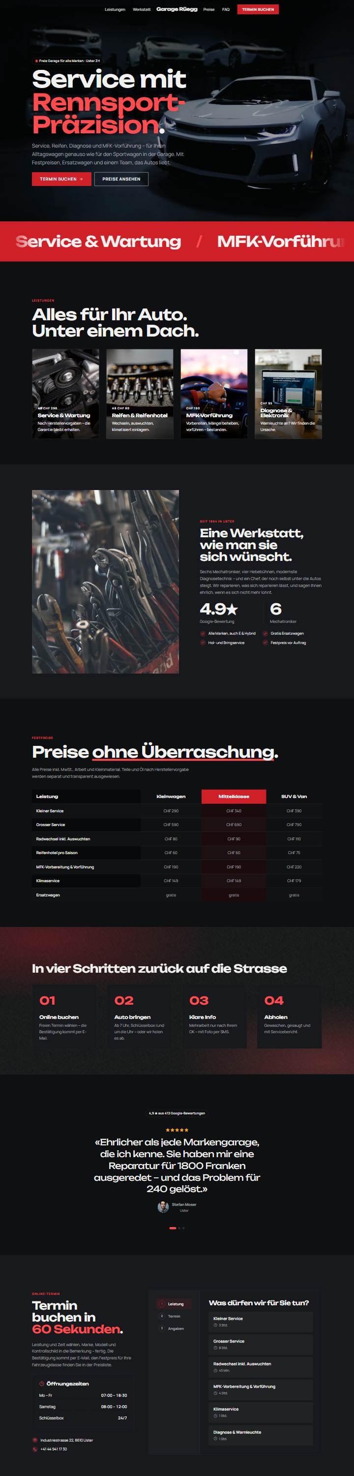 Vorschau der Vorlage Garage Rüegg