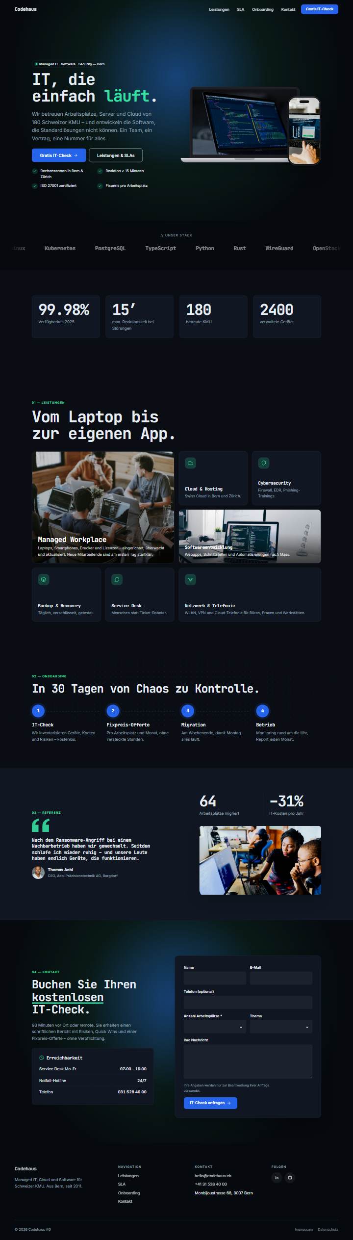 Vorschau der Vorlage Codehaus