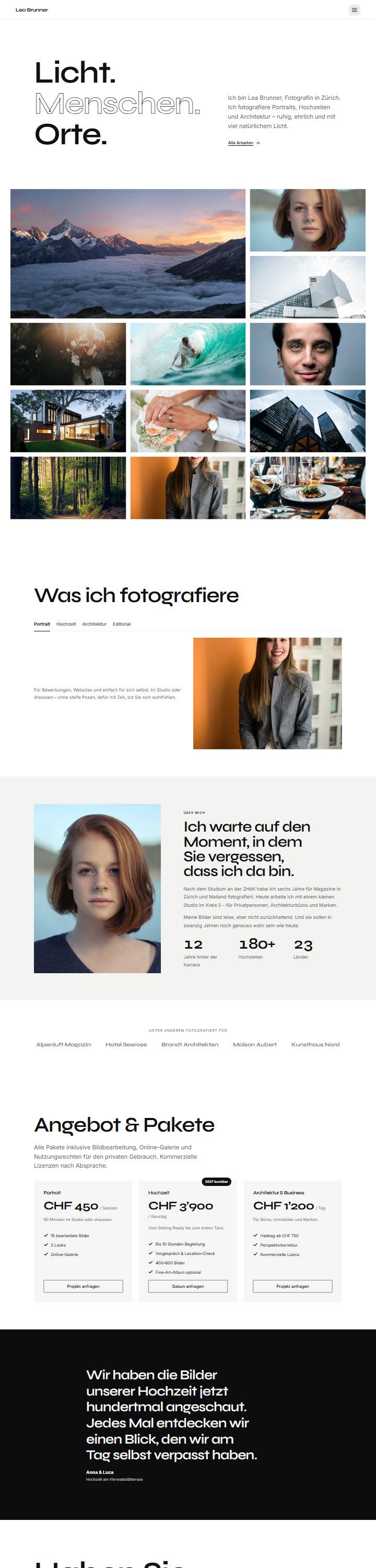 Vorschau der Vorlage Lea Brunner