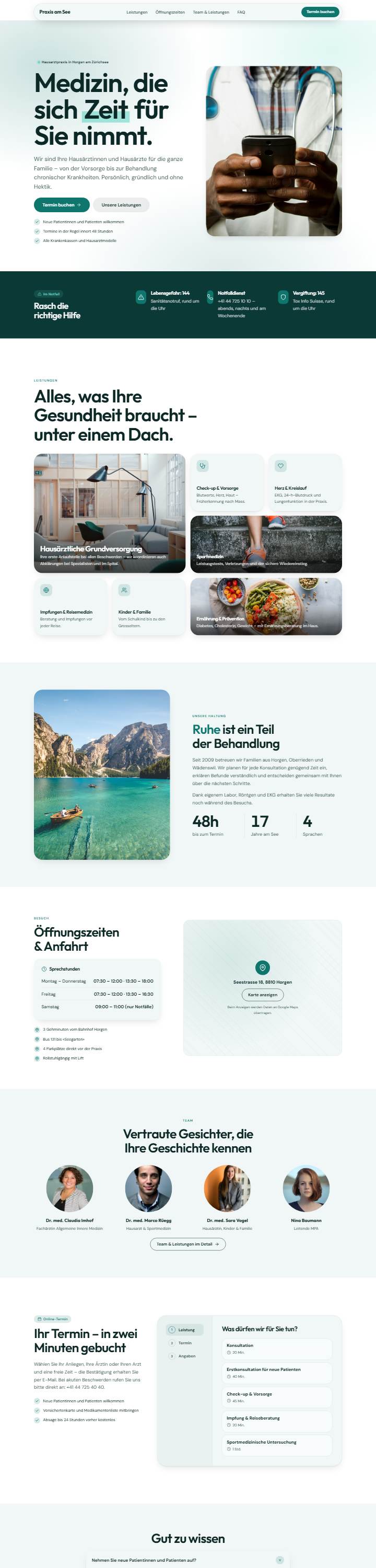 Vorschau der Vorlage Praxis am See